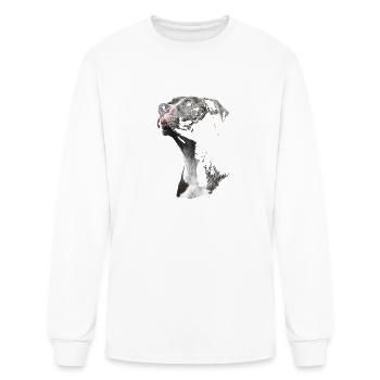 Staffordshire Bull Terrier - Men's Long Sleeve T-Shirt - white - Front