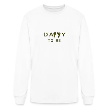 Daddy To Be - Men's Long Sleeve T-Shirt - white - Front