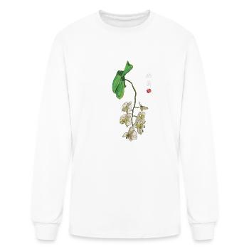 Elegant Orchid - Men's Long Sleeve T-Shirt - white - Front