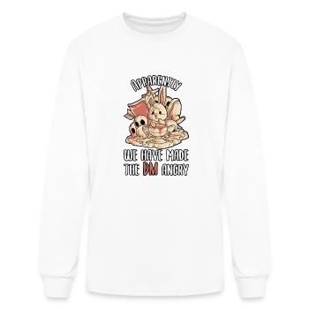 Tabletop Role Playing Game Dm Bunny - Men's Long Sleeve T-Shirt - white - Front