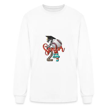 Senior 2024 - Men's Long Sleeve T-Shirt - white - Front
