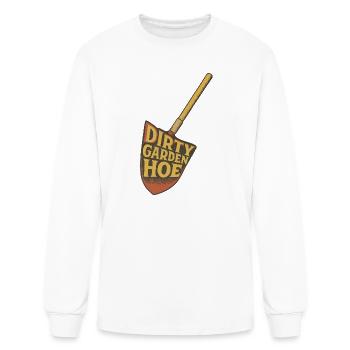 Pelle rétro Dirty Garden Hoe - T-shirt à manches longues Homme - blanc - Devant