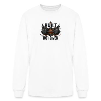 build up bro!! - Men's Long Sleeve T-Shirt - white - Front