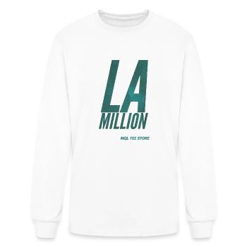 LA MILLION - Men's Long Sleeve T-Shirt - white - Front