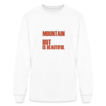 Mountains Alps Hiking Nature - Men's Long Sleeve T-Shirt - white - Front