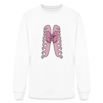 Claws Hair Clip - Men's Long Sleeve T-Shirt - white - Front