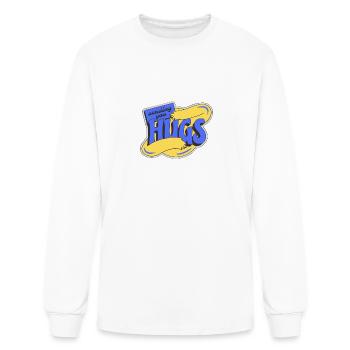Hugs - Men's Long Sleeve T-Shirt - white - Front