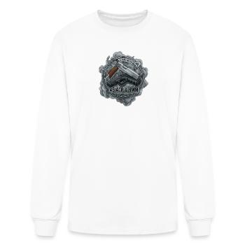 Classic Meets Modern 45 ACP & 9MM - Men's Long Sleeve T-Shirt - white - Front