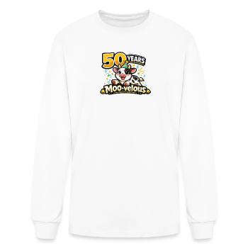Moo-velous 50 Years - Men's Long Sleeve T-Shirt - white - Front