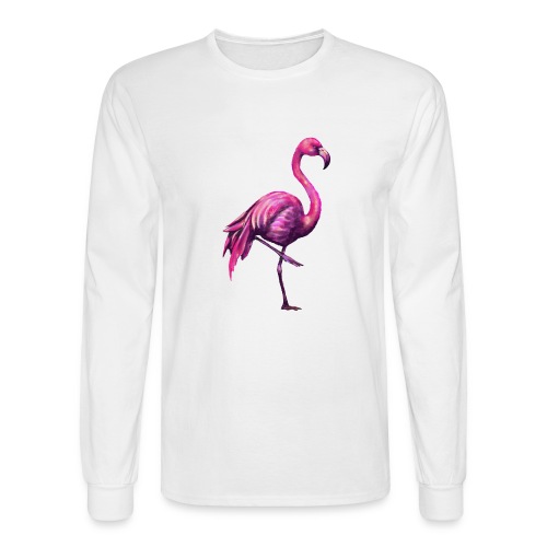pink flamingo - Men's Long Sleeve T-Shirt