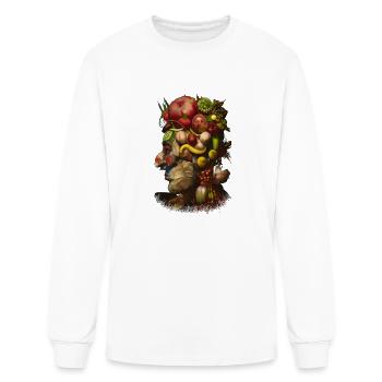Giuseppe Arcimboldo style - Men's Long Sleeve T-Shirt - white - Front