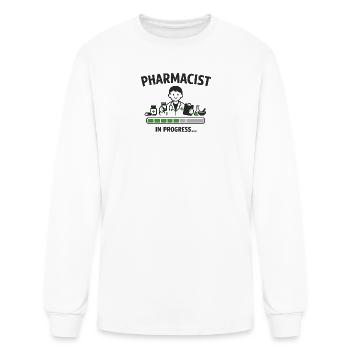 Illustration du pharmacien en cours de développement - T-shirt à manches longues Homme - blanc - Devant