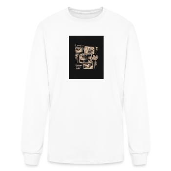 Love is Gonna Get You Killed - Men's Long Sleeve T-Shirt - white - Front