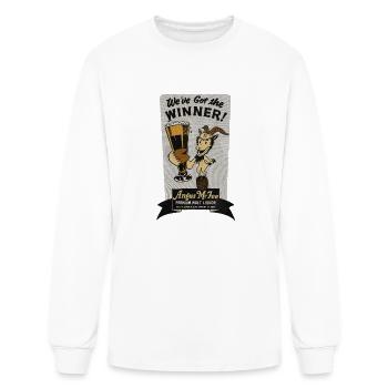 Vintage Detroit Malt Liquor - Men's Long Sleeve T-Shirt - white - Front