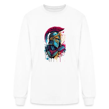 Spartan - Men's Long Sleeve T-Shirt - white - Front