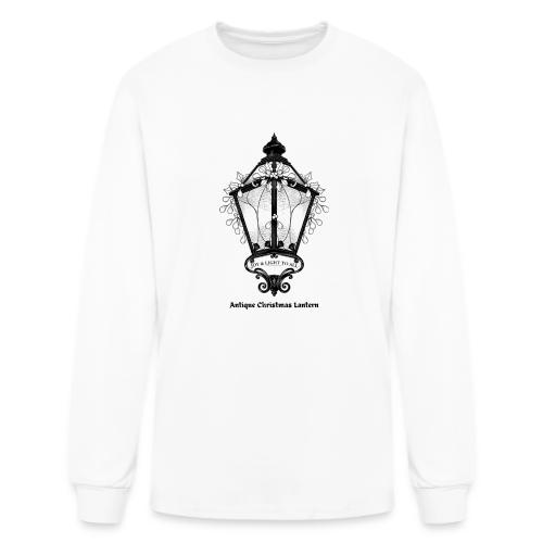 Antique Christmas Lantern T-Shirt - Men's Long Sleeve T-Shirt
