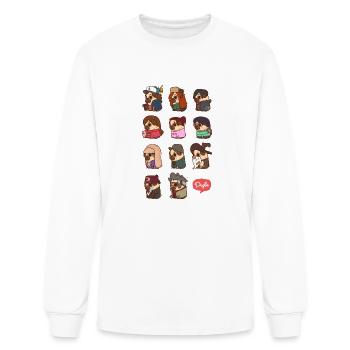 Gravity Falls Puglie - Men's Long Sleeve T-Shirt - white - Front