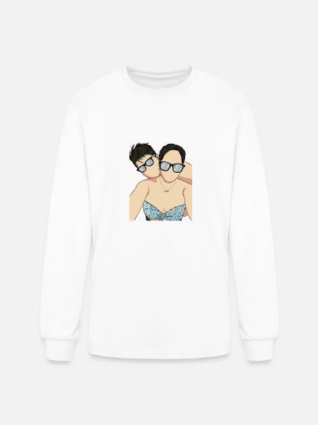 Gorgeous - Men's Long Sleeve T-Shirt - white