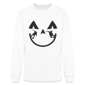 Skateboarder skaterramp Skateboarding Skateboard - Men's Long Sleeve T-Shirt - white - Front