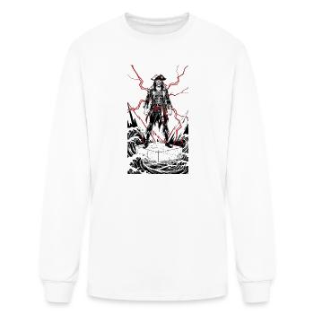 Stormwrought Pirate Skeleton - Men's Long Sleeve T-Shirt - white - Front
