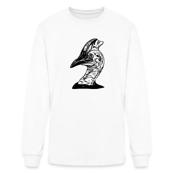 Australian Cassowary Flightless Bird - Men's Long Sleeve T-Shirt - white - Front