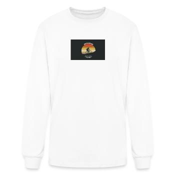 Adventure Wheels Sunset Ride - Men's Long Sleeve T-Shirt - white - Front