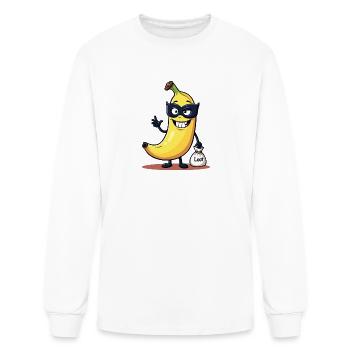 Banana Bandit - Men's Long Sleeve T-Shirt - white - Front