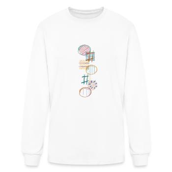 Torre de figuras - Men's Long Sleeve T-Shirt - white - Front