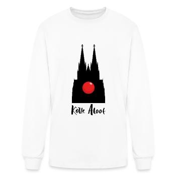 Carnival Kölle Alaaf at Cologne Cathedral - Men's Long Sleeve T-Shirt - white - Front