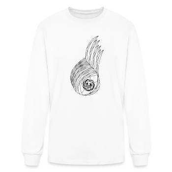 abstract eye - Men's Long Sleeve T-Shirt - white - Front