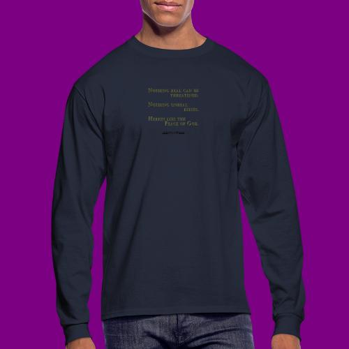 Peace of God - A Course in Miracles - Men's Long Sleeve T-Shirt