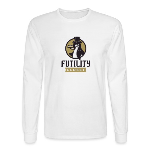 Futility Closet Logo - Color - Men's Long Sleeve T-Shirt