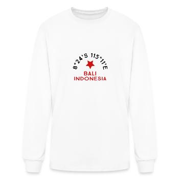 Bali - Men's Long Sleeve T-Shirt - white - Front