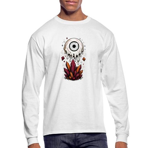 Melting Eyeball - Men's Long Sleeve T-Shirt