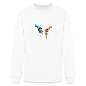 paperchase - Men's Long Sleeve T-Shirt - white - Front