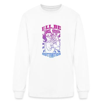 motivation - T-shirt à manches longues Homme - blanc - Devant