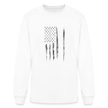 I'm The Veteran And The Veteran'... - Men's Long Sleeve T-Shirt - white - Front