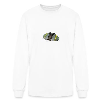 Cylon Raider From Battlestar Galactica - Men's Long Sleeve T-Shirt - white - Front