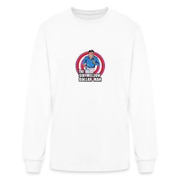 The Six Million Dollar Man - Men's Long Sleeve T-Shirt - white - Front