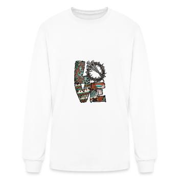 Love Crown Of Thorns - Men's Long Sleeve T-Shirt - white - Front