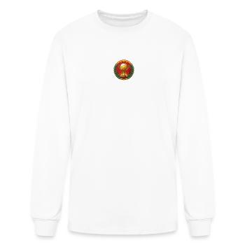 Golden Championship Trophy - Men's Long Sleeve T-Shirt - white - Front