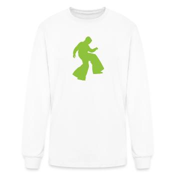 Hardstyle/Melbourne Shuffler - Men's Long Sleeve T-Shirt - white - Front