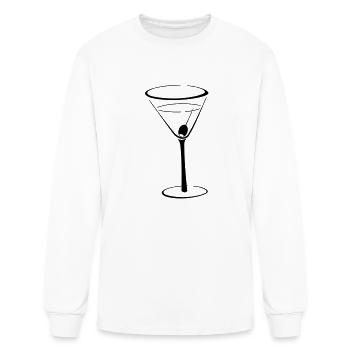 Martini - Men's Long Sleeve T-Shirt - white - Front
