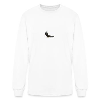 Majestic Soaring Eagle - Men's Long Sleeve T-Shirt - white - Front