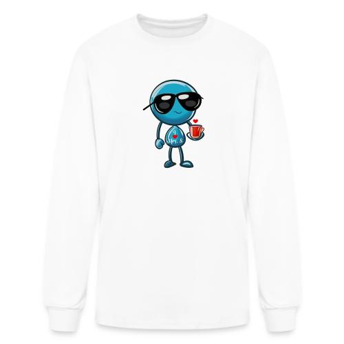 Smoon_I love Mrs S_Blue - Men's Long Sleeve T-Shirt