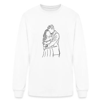 love drawing - Men's Long Sleeve T-Shirt - white - Front