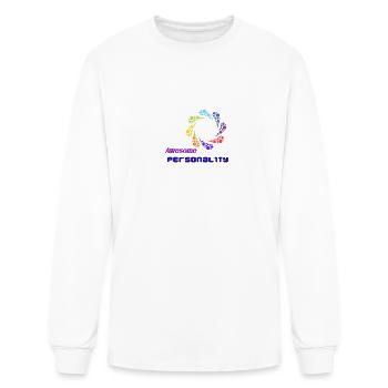 Awesome personality - Men's Long Sleeve T-Shirt - white - Front