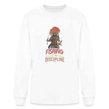 pêcheur - T-shirt à manches longues Homme - blanc - Devant