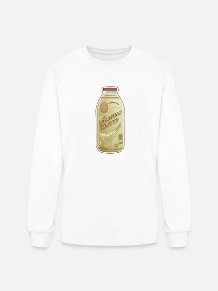 Backrooms Almond Water Original Label - Men's Long Sleeve T-Shirt - white