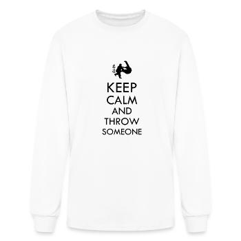 Judo - Men's Long Sleeve T-Shirt - white - Front